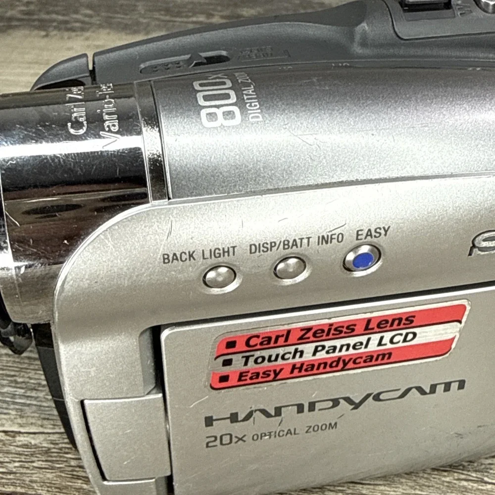 Sony Handycam DCR-HC26 Digital Video Camera Rec. 20X Zoom Untested No Battery